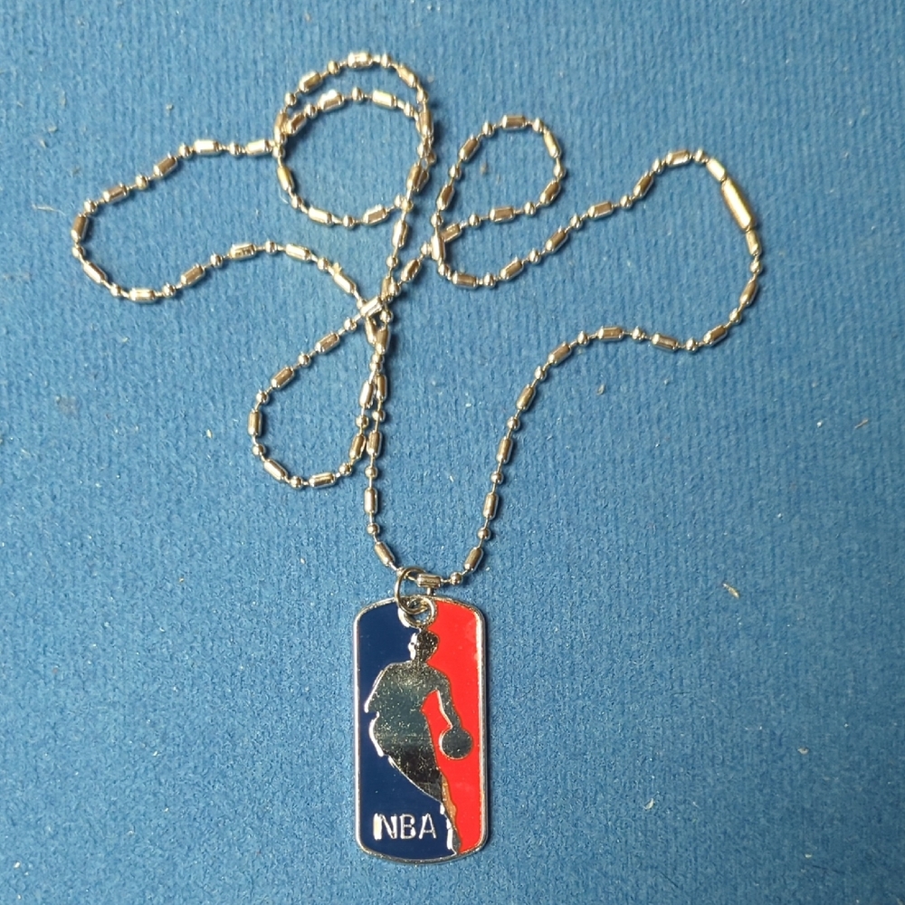 NBA Logo Pendant Necklace